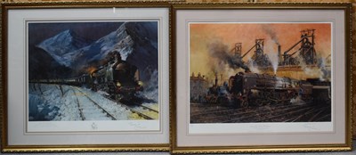 Lot 562 - Terence Cuneo, two signed prints, one titled...