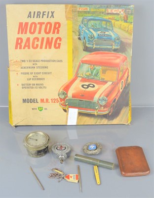 Lot 388 - Two vintage 1930s RAC car badges, one stamped...