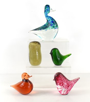 Lot 75 - A group of five Wedgwood "Kings Lynn" glass...