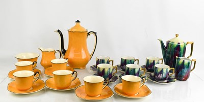 Lot 191 - Two vintage coffee sets comprising a Wedgwood...