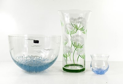 Lot 26 - A Catti Aselius for Lindeshammar glass bowl,...