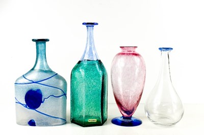 Lot 1 - Three Bertil Vallien for Kosta Boda vases, one...
