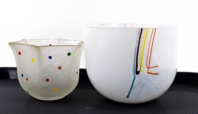 Lot 3 - A Bertil Vallien for Kosta Boda, 'Rainbow'...