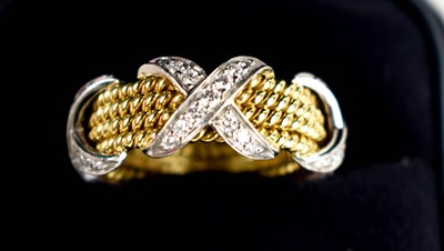 Lot 65 - A Tiffany & Co by Schlumberger Studios 18ct...