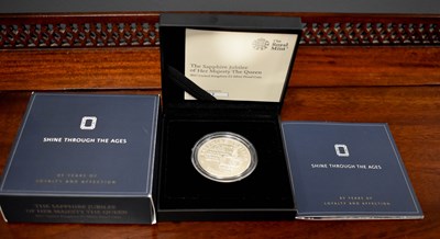 Lot 235 - A Royal Mint 2017 UK £5 Silver Proof Coin, The...