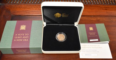 Lot 266 - A Royal Mint 2020 Gold Sovereign, Withdrawal...