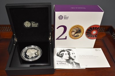 Lot 261 - A Royal Mint 2019 UK Five-Ounce Silver Proof...