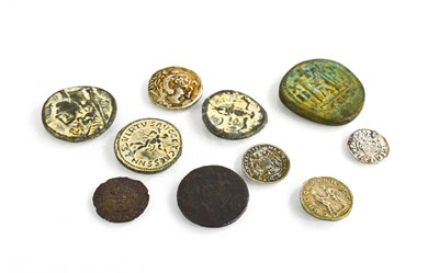 Lot 430 - A King John silver penny, together with...