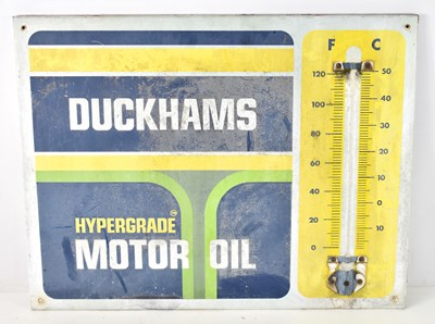 Lot 433 - A vintage 'Duckhams Hypergrade Motor Oil' tin...