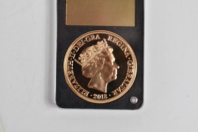 Lot 9 - The World war I Centenary Quintuple 22ct Gold...