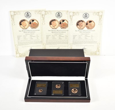 Lot 11 - The London Mint World War I Centenary gold...