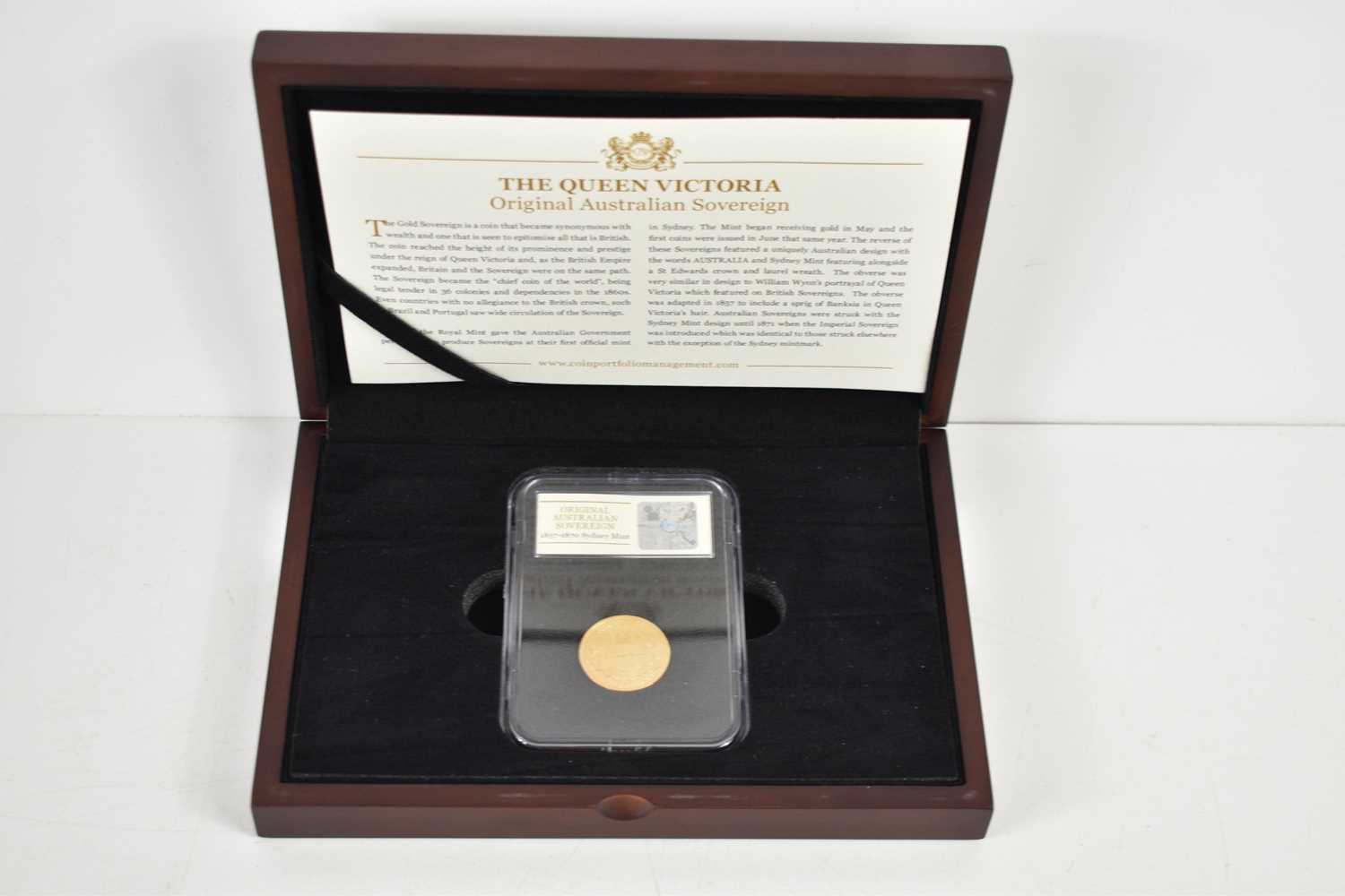 Lot 14 - A Queen Victoria Australian full gold...