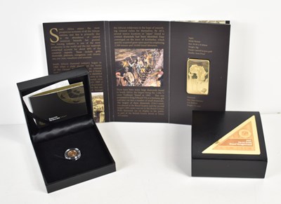 Lot 26 - A South African Mint 1/20oz gold proof...