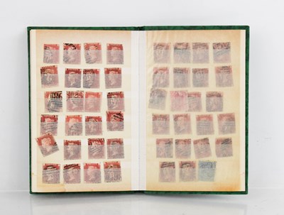 Lot 438 - A stamp album containing forty four Penny...