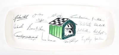 Lot 136 - A Ceramic dish made specially for The Dog...