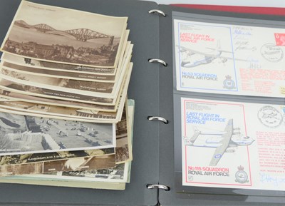 Lot 255 - A group of vintage postcards together with an...