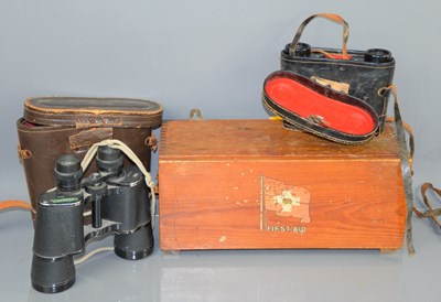Lot 250 - Two pairs of vintage Regent binoculars...