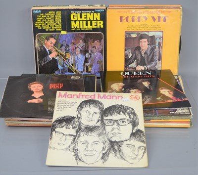 Lot 251 - A group of LP records to include Manfred Mann,...