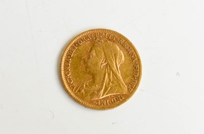 Lot 248 - A Queen Victoria gold half sovereign dated 1900.