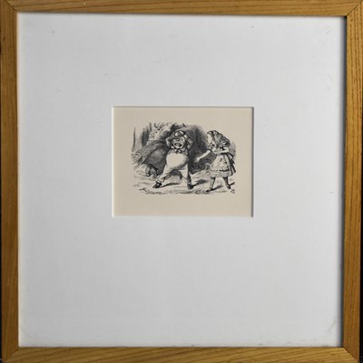 Lot 43 - Sir John Tenniel (1820-1914): Through the...