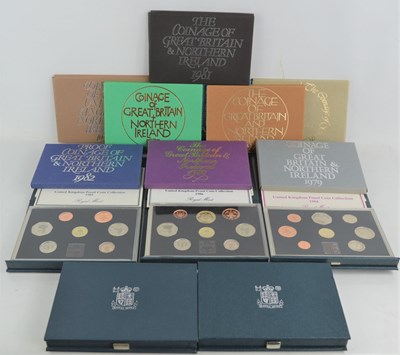 Lot 437 - A collection of United Kingdom proof coin sets...