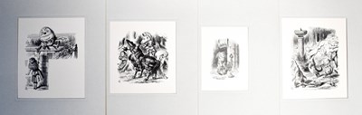 Lot 59 - Sir John Tenniel (1820-1914): Through the...