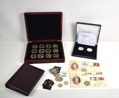 Lot 240 - A collection of coins to include The London...