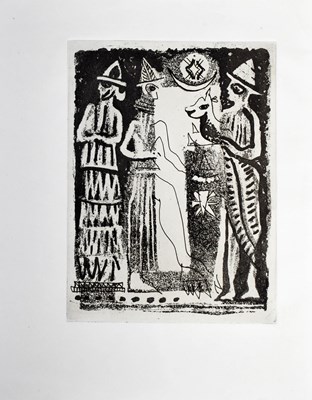 Lot 8 - John Piper (1903-1992): Three Wise Men, one of...