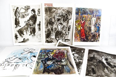 Lot 24 - Marc Chagall (1887-1985): Derriere Le Miroir,...