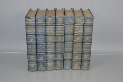 Lot 367 - Lloyds, Encyclopaedic dictionary, seven...