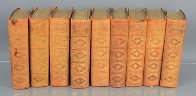 Lot 368 - Nine Charles Dickens novels, London edition,...