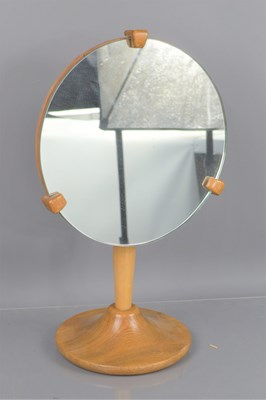 Lot 384 - A Mid 20th century Ercol elm vanity mirror