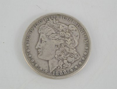 Lot 426 - An 1888 American Morgan silver dollar