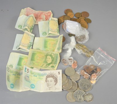 Lot 427 - A quantity of British coinage, some...