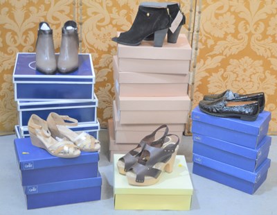 Lot 347 - Fifteen pairs of brand new ladies shoes,...