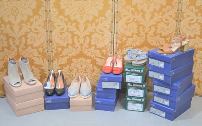 Lot 349 - Fifteen pairs of brand new ladies shoes,...