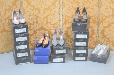 Lot 353 - Fifteen pairs of brand new ladies shoes,...