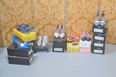 Lot 354 - Fifteen pairs of brand new ladies shoes,...
