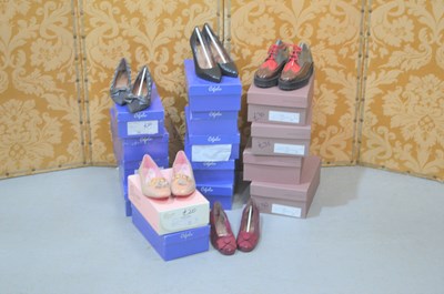 Lot 355 - Fifteen pairs of brand new ladies shoes,...