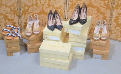Lot 358 - Fifteen pairs of brand new ladies shoes,...
