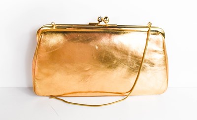 Lot 195 - A vintage gold kid Onward of Hong Kong evening...