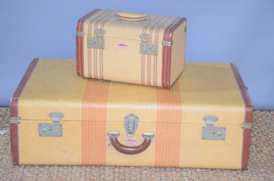 Lot 317A - An early 20th century travelling trunk by...