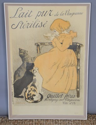 Lot 47 - A Lait pur de la vingeanne sterilise...
