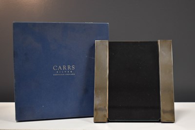 Lot 107 - A Carrs silver table photograph frame, by...