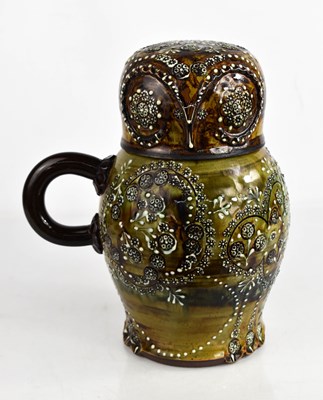 Lot 224 - A Weymouth studio pottery cider jug and cover...
