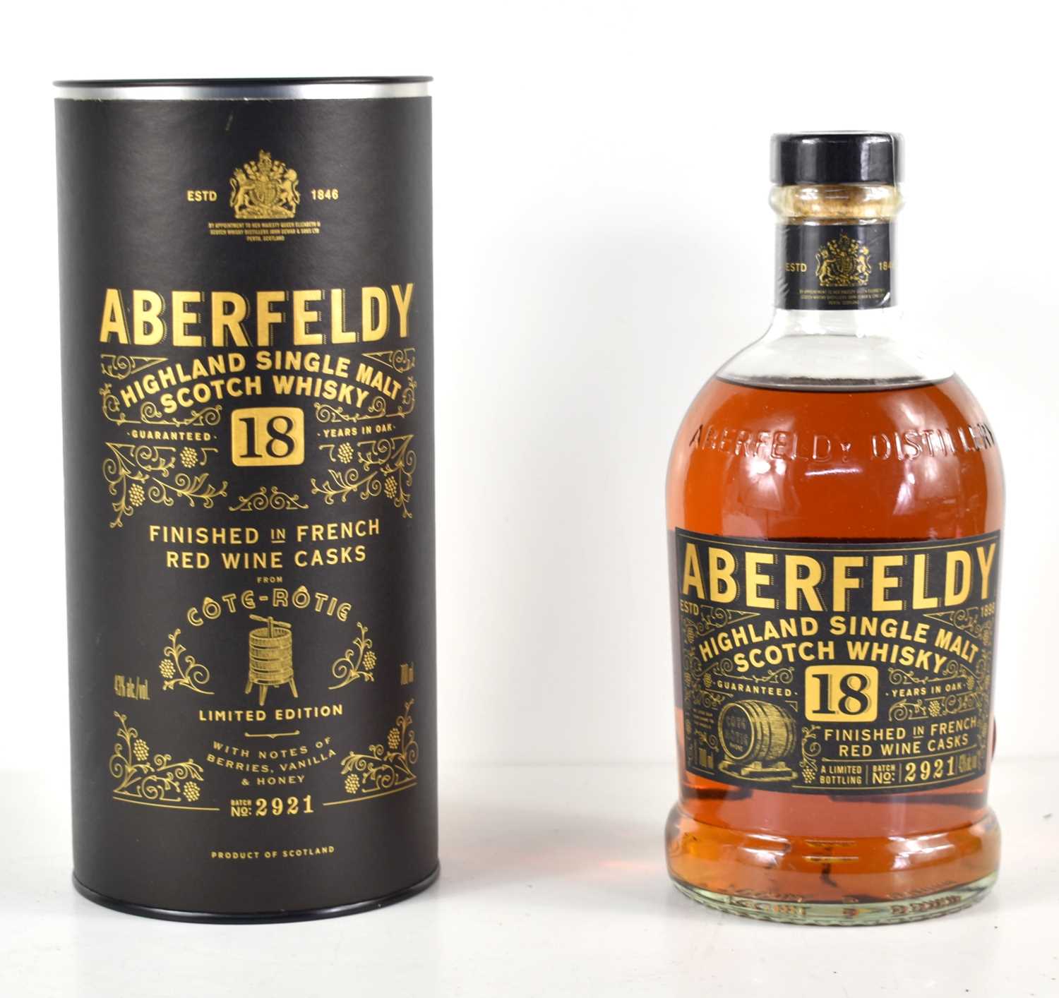 Lot 31 - Scotch Whisky: A bottle of Aberfeldy 18 year...
