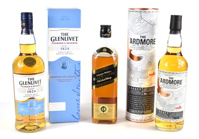 Lot 60 - Scotch Whisky: A group of whisky comprising of...