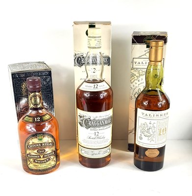 Lot 14a - Scotch Whisky: A group of whisky comprising of...