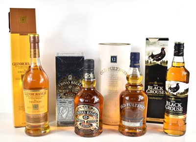 Lot 36 - Scotch whisky: A group of whisky comprising...
