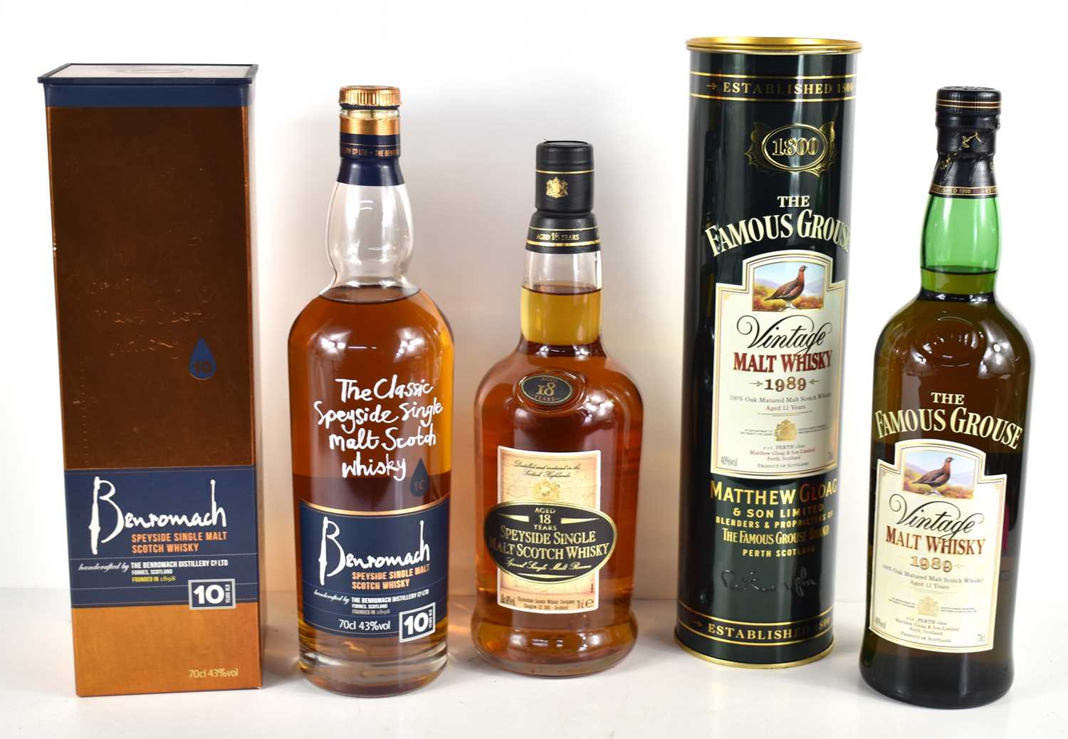 Lot 35 - Scotch whisky: Three bottles of Scotch whisky...